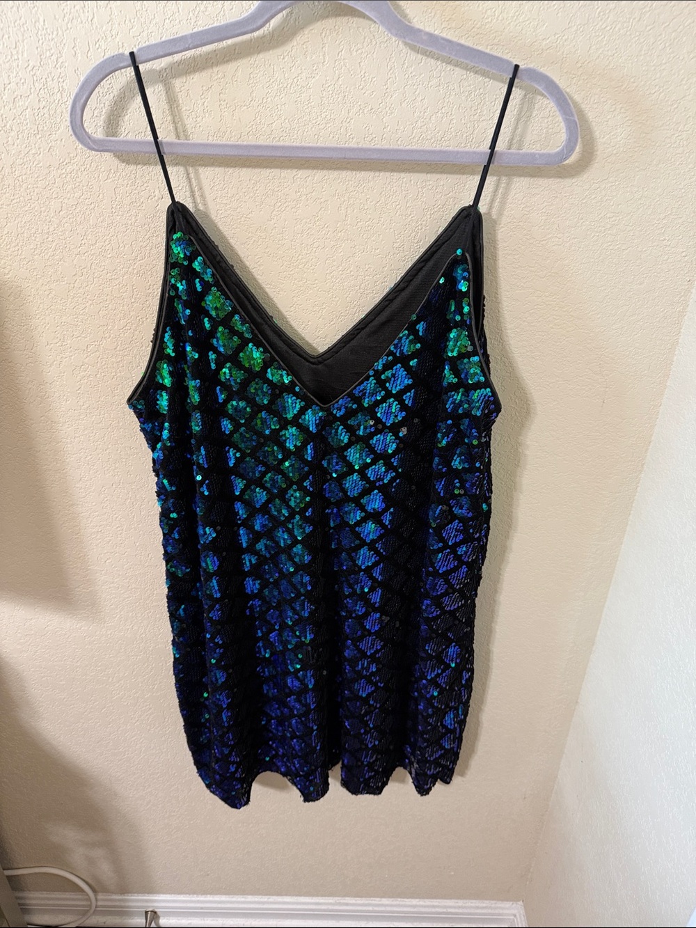 Sequin Dress- Mermaid like pattern